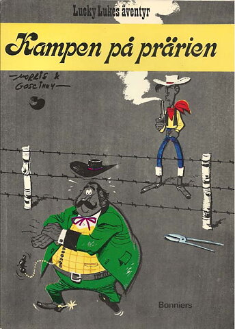 Lucky Lukes Äventyr Nr 14 VF 1:a Upplaga
