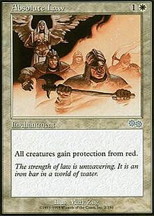 MTG Urza's Saga - Absolute Law