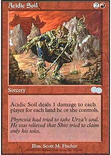 MTG Urza's Saga - Acidic Soil