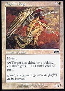 MTG Urza's Saga - Angelic Page