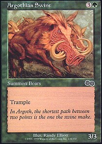 MTG Urza's Saga - Argothian Swine