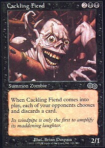 MTG Urza's Saga - Cackling Fiend