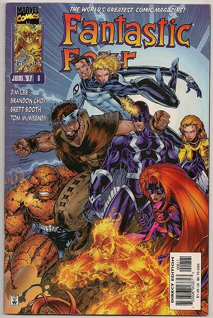 Fantastic Four Volume 2 # 8 VF-NM