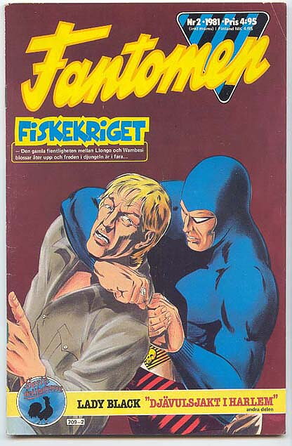 Fantomen 1981 Nr 2 VG