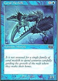 MTG Urza's Saga - Coral Merfolk