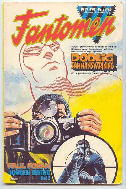 Fantomen 1981 Nr 19 VG-