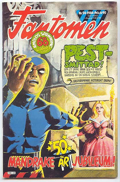 Fantomen 1984 Nr 24 VF-
