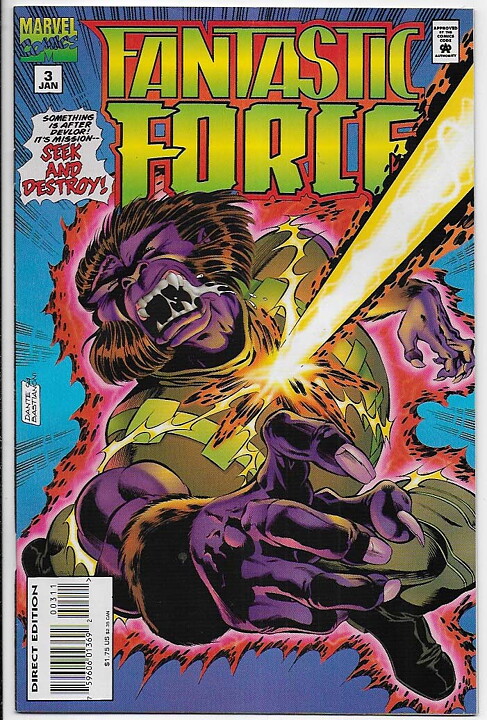 Fantastic Force # 3 VF/NM