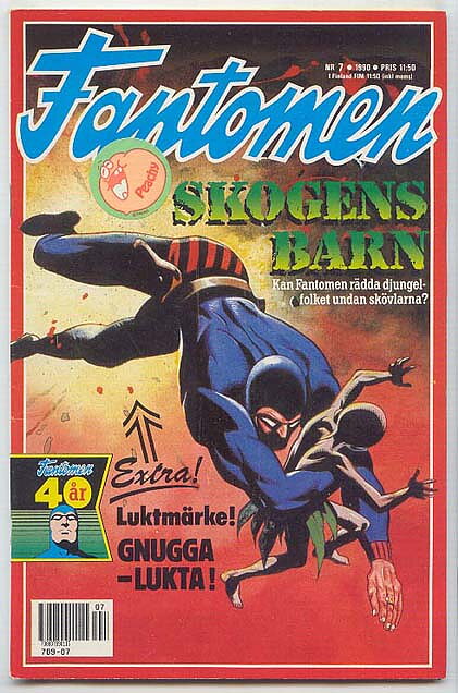 Fantomen 1990 Nr 7 VG