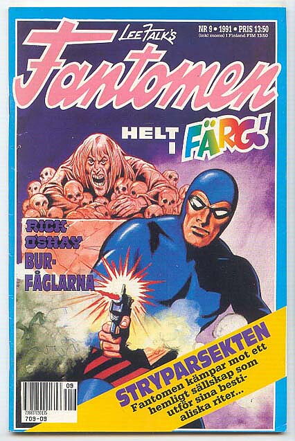 Fantomen 1991 Nr 9 VG/FN