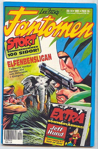 Fantomen 1991 Nr 14 VG