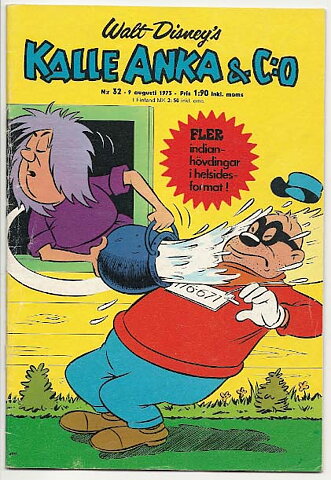 Kalle Anka & C:O 1973 Nr 32 VG