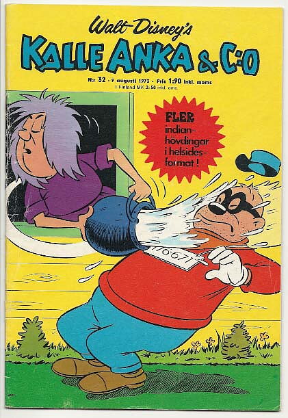 Kalle Anka & C:O 1973 Nr 32 VG