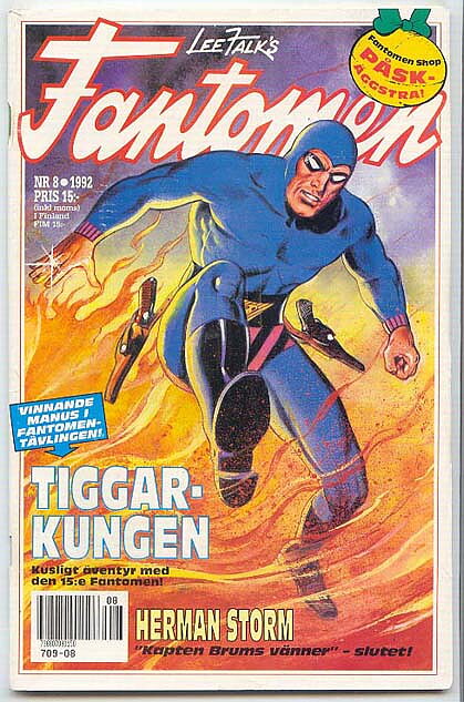 Fantomen 1992 Nr 8 FN/VF