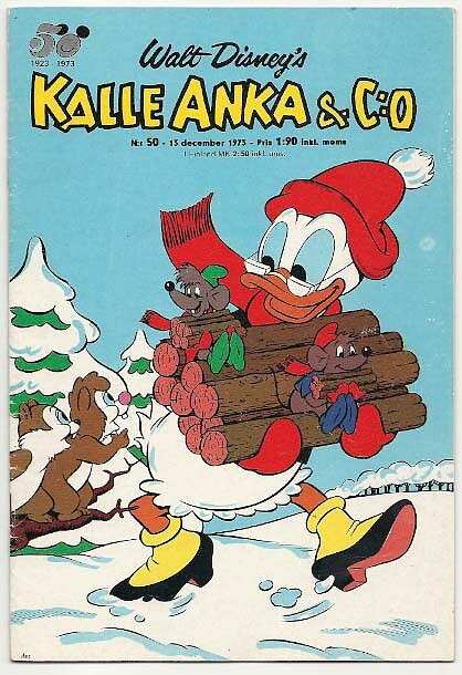 Kalle Anka & C:O 1973 Nr 50 FN
