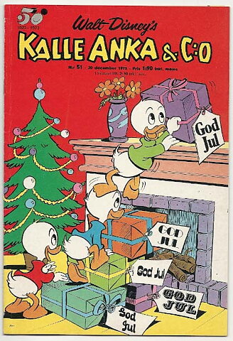 Kalle Anka & C:O 1973 Nr 51 VG-