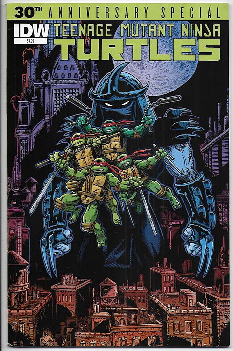 Teenage Mutant Ninja Turtles 30th Anniversary Special 2014 Cover A VF/NM