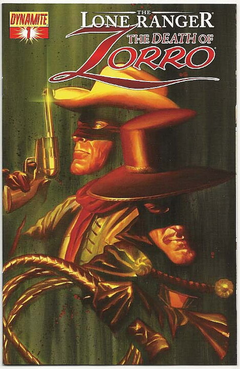 Lone Ranger & Zorro: The Death of Zorro # 1 Cover A NM Ny Import