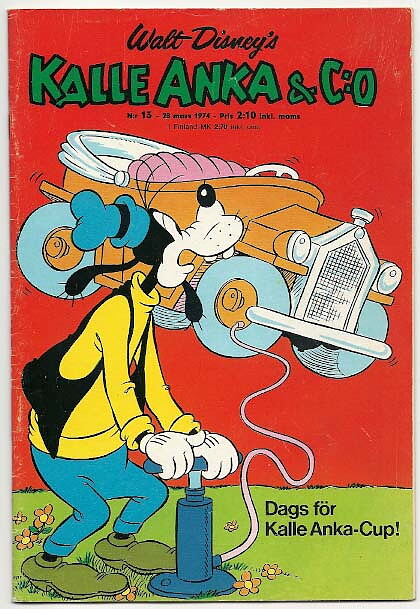 Kalle Anka & C:O 1974 Nr 13 VG