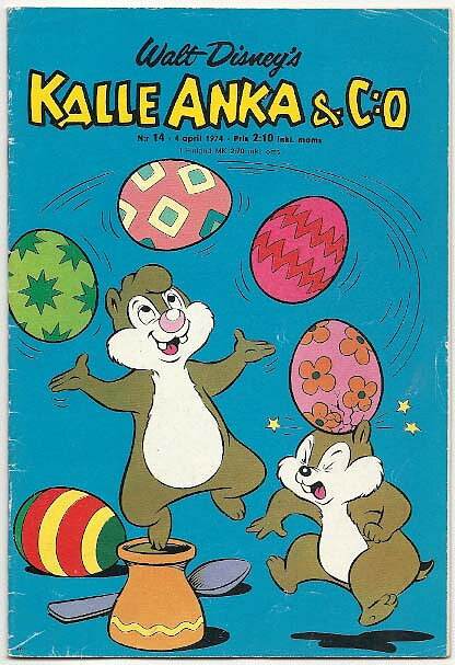 Kalle Anka & C:O 1974 Nr 14 VG