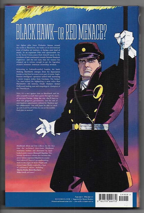 Blackhawk: Blood & Iron HC NM-