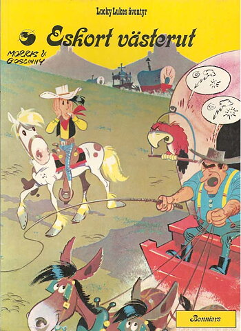 Lucky Lukes Äventyr Nr 22 VF- 1:a Upplaga