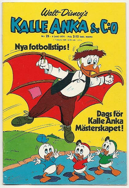 Kalle Anka & C:O 1974 Nr 23 VG+
