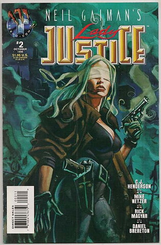 Neil Gaiman's Lady Justice # 2 VF-NM