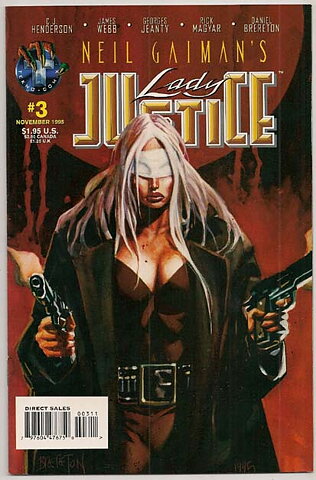 Neil Gaiman's Lady Justice # 3 VF-NM