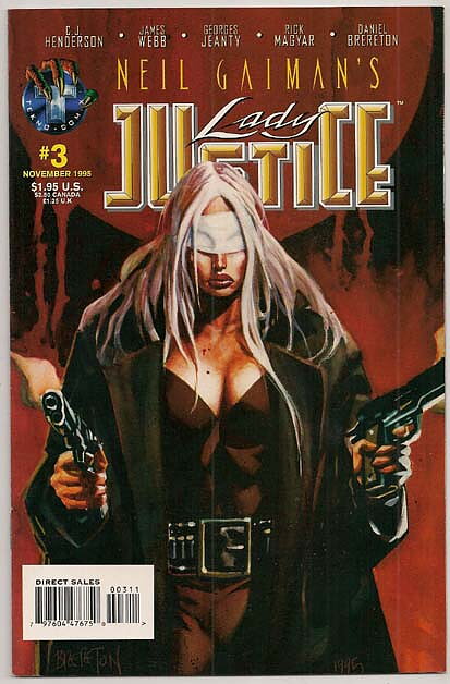 Neil Gaiman's Lady Justice # 3 VF-NM