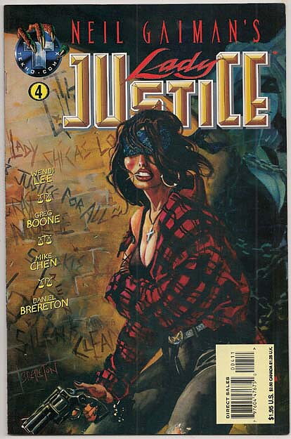 Neil Gaiman's Lady Justice # 4 VF-NM