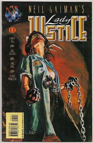 Neil Gaiman's Lady Justice # 5 VF-NM