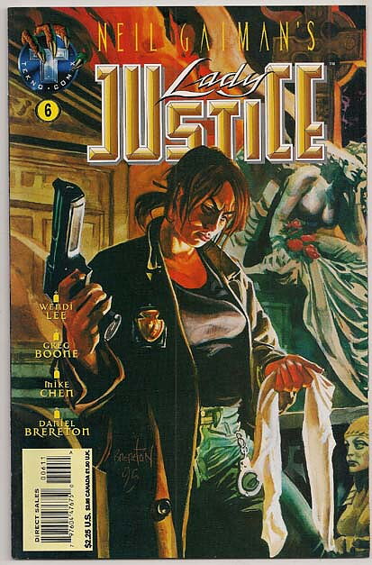 Neil Gaiman's Lady Justice # 6 VF-NM