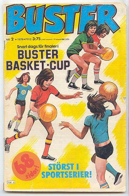 Buster 1978 Nr 2 GD/VG Lös Vid 1 Nit