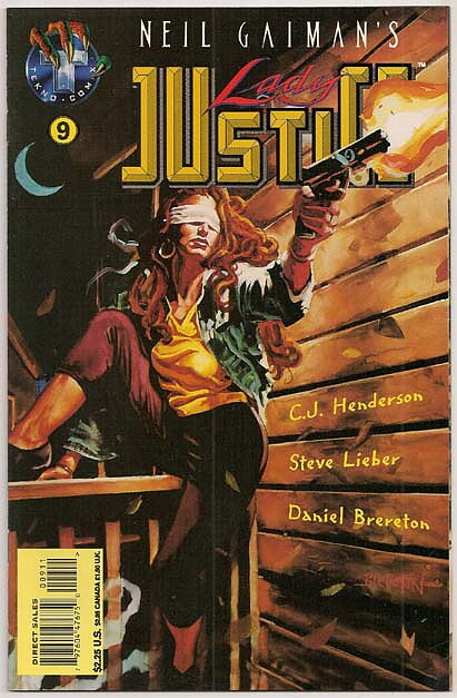 Neil Gaiman's Lady Justice # 9 VF-NM