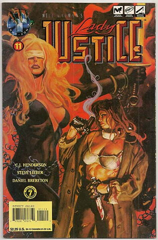 Neil Gaiman's Lady Justice # 11 VF-NM