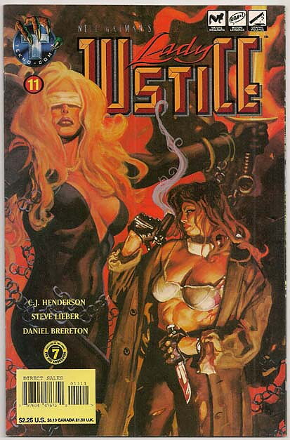 Neil Gaiman's Lady Justice # 11 VF-NM
