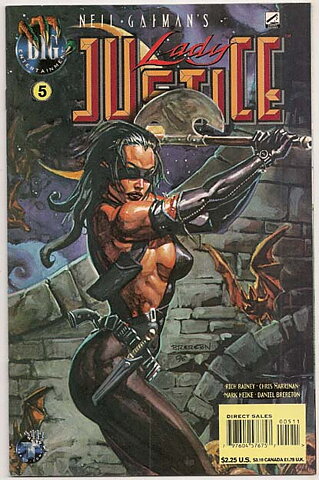 Neil Gaiman's Lady Justice Volume 2 # 5 VF-NM