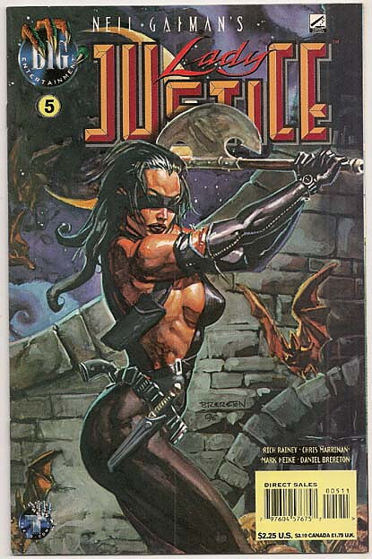 Neil Gaiman's Lady Justice Volume 2 # 5 VF-NM