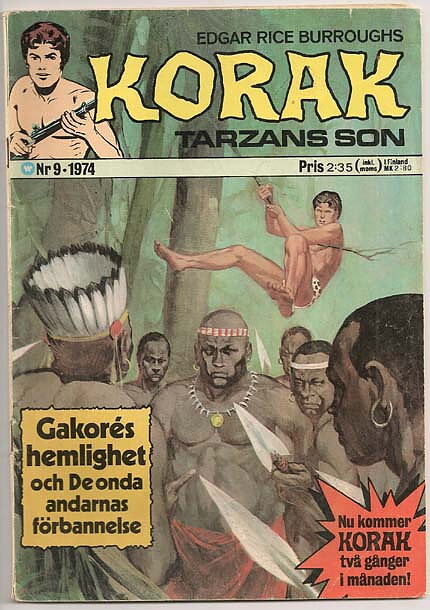 Korak 1974 Nr 9 GD Klotter/Rostiga Nitar