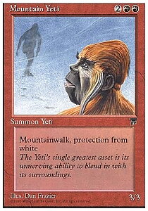 MTG Chronicles - Mountain Yeti