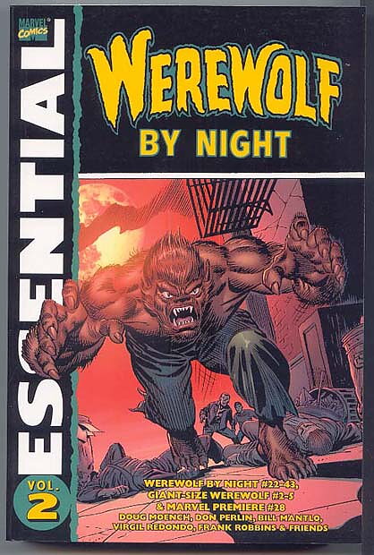 Essential Werewolf By Night Volume 2 TP NM Ny Import