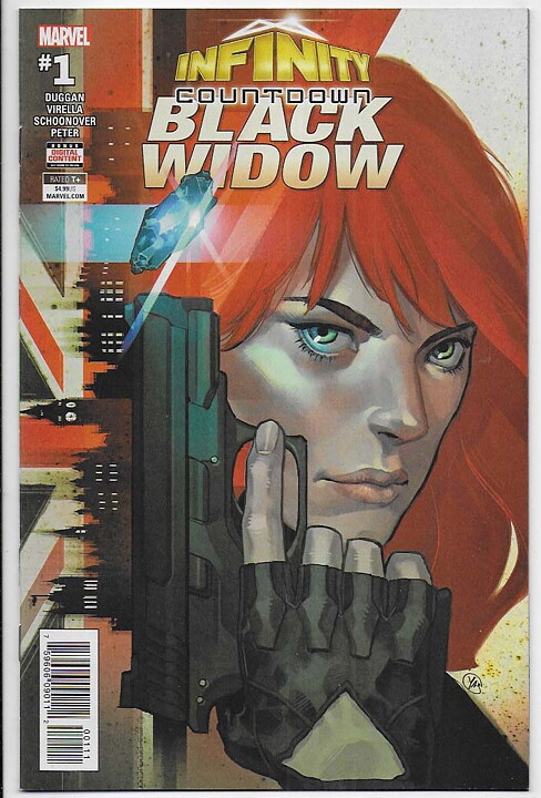 Infinity Countdown: Black Widow # 1 NM