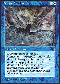 MTG Ice Age - Errant Minion