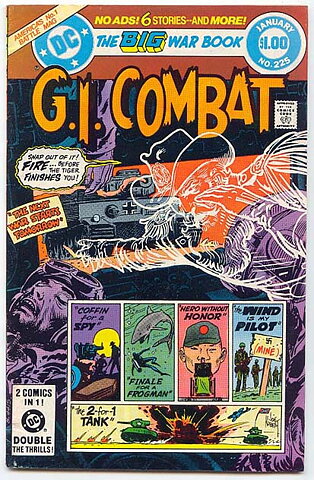 G.I. Combat # 225 VG/FN