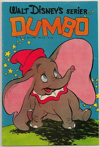 Walt Disney's Serier 1956 Nr 8 VG/FN