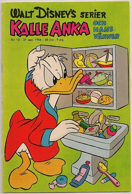 Walt Disney's Serier 1956 Nr 10 VG+