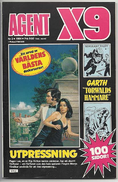 Agent X9 1984 Nr 2 VF/NM