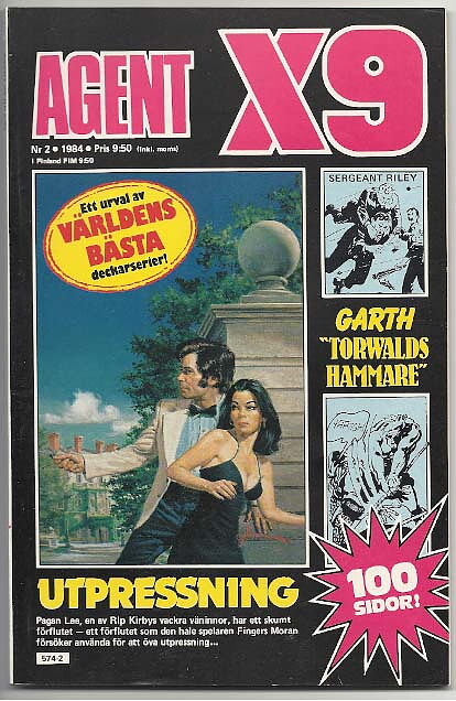 Agent X9 1984 Nr 2 VF/NM