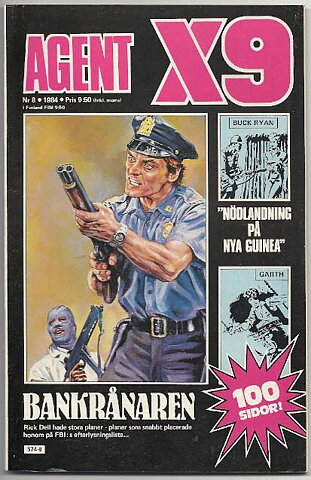 Agent X9 1984 Nr 8 VF+